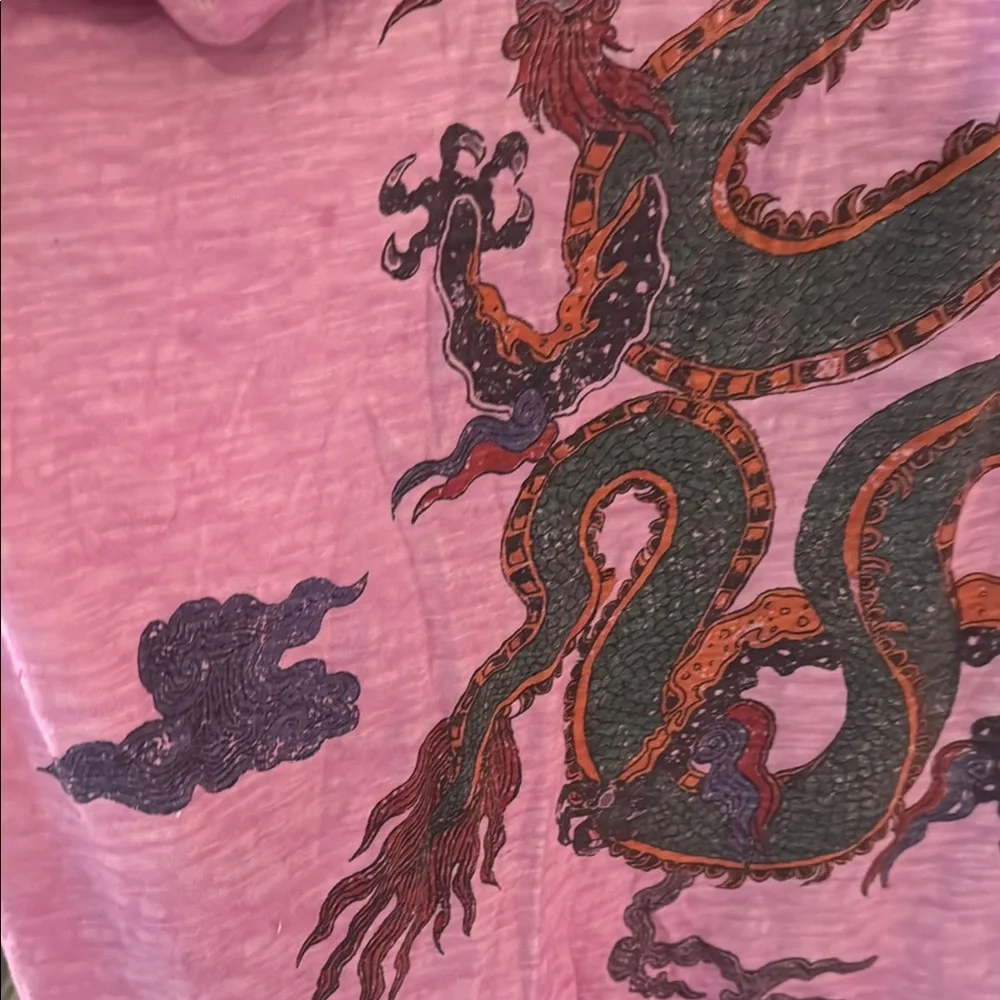 Magnolia Pearl Love Supply Co. Cherub Logo Kathmandu Azalea Short Sleeve Top - Picture 6 of 10